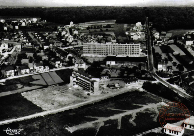 Marspich (Moselle) - Les Cités - Vue aérienne