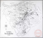 Stadtplan Diedenhofen 1:25000, stand vom 01/12/1940 (plan de Thionville en 1940)