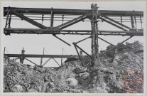 Parcs à scories. Un autre aspect de la charpente arcs-boutants rompus.