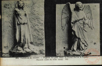 Cathédrale de Reims - Figure des pieds droits du Portail Sud de la Façade (seconde moitié du XIII siècle)