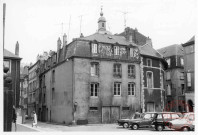 Place de l'Eglise, rue Saint-Maximin à gauche - Thionville