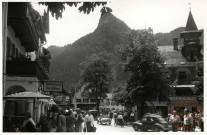 Rue animée de Oberammergau