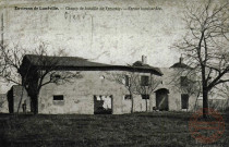 Environs de Lunéville - Champ de bataille de Frescaty - Ferme bombardée.