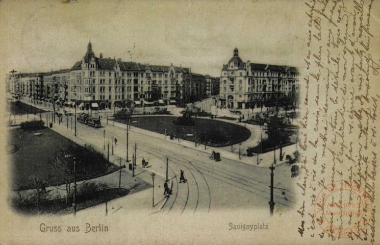 Gruss aus Berlin - Savignyplatz