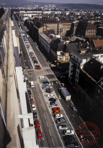 [L'avenue Clémenceau prise depuis l'immeuble "Le Concorde"]