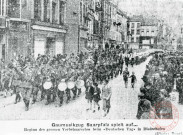 Journée allemande à Thionville : début du grand défilé rue de Paris