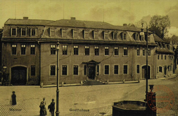 Weimar, Goethehaus.