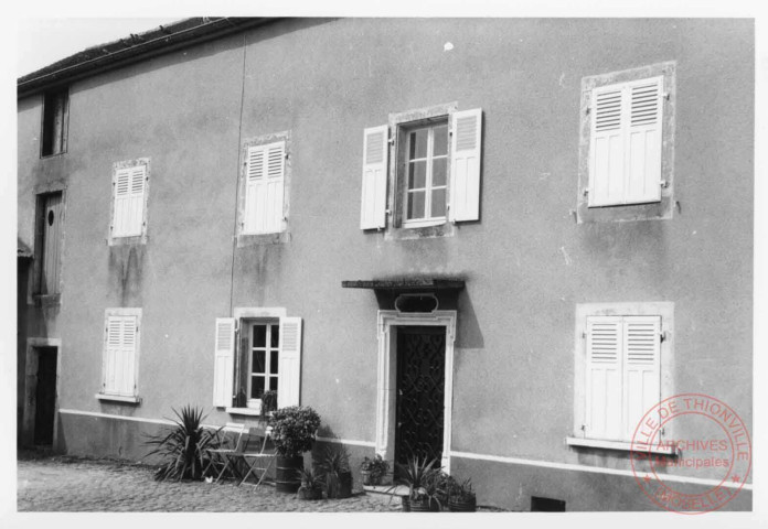 Maison située à Gandren (commune de Beyren-lès-Sierck)