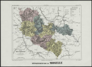 DISTRICT DE LA LORRAINE PAR V.A. MALTE-BRUN. DÉPARTEMENT DE LA MOSELLE