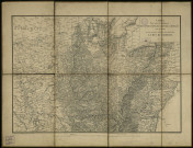 CARTE POUR SERVIR A L'INTELLIGENCE DES OPERATIONS DU CORPS DE LA MOSELLE SOUS LES ORDRES DE SON ALTESSE ROYALE MONSEIGNEUR LE DUC DE NEMOURS 1844.