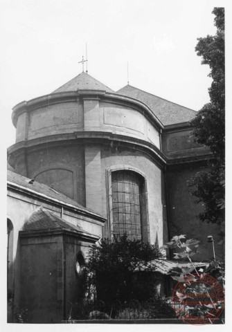 Chevet de l'église Saint-Maximin (1755-1759), architecte Le Brun - Thionville