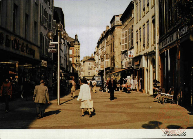 Thionville : rue piétonne