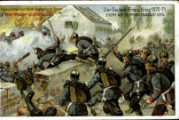 Der Deutsch - Franz. Krieg 1870-1871. Sturm auf St-Privat 18 august 1870