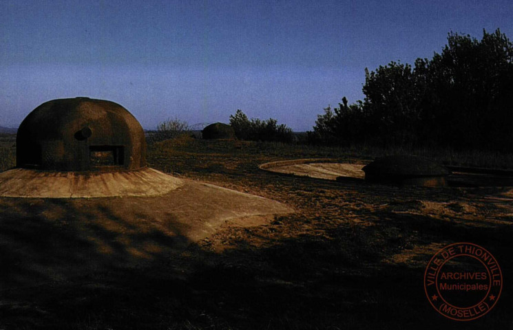 Veckring (France) - Ligne Maginot - Tourelle de 135mm