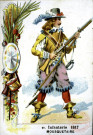Infanterie, mousquetaire 1617.