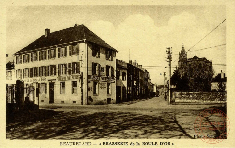 Beauregard - 'Brasserie de la Boule d'Or'