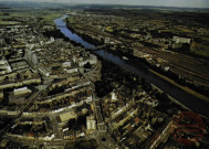 Thionville (Moselle) - Vue générale aérienne