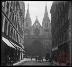 Lyon en mai 1903 - Eglise Saint-Nizier de puis la rue des Bouquetiers