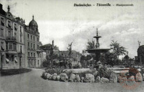 Diedenhofen - Moselpromenade - Thionville / Thionville en 1905 - Les promenades le long de la Moselle