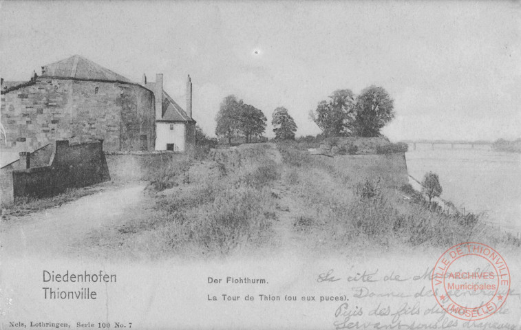 Didenhofen, Thionville - Der Flohthurm, La tour de Thion (ou aux puces)