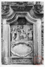 Bildstock situé rue Principale à Puttelange-lès-Thionville, à côté de l'école. Statues de Saint-Donat, Saint-Ferré, Saint-Quirin et Saint-Firmin. Partie haute de 1744 et partie basse (Christ au tombeau) du XVIe