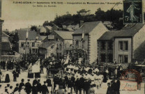 FLOING-SEDAN (1er Septembre 1870-1910) - Inauguration du Monument des 'Braves Gens' Le Défilé des Sociétés