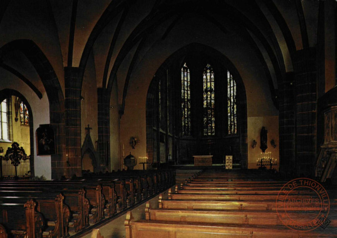 Saverne : intérieur de l'Eglise