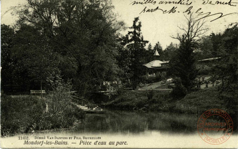 Mondorf-les-Bains - Pièce d'eau au parc