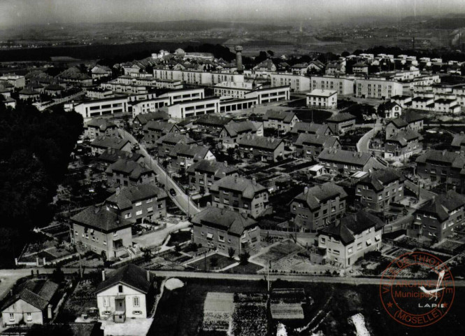 En avion au-dessus de... Longwy-Haut (M.-etM.) - Les Cités Jardins